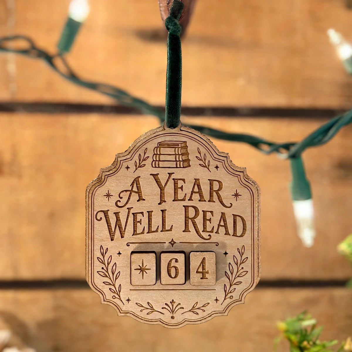 A Year Well Read – Reading Tracker Ornament Kit