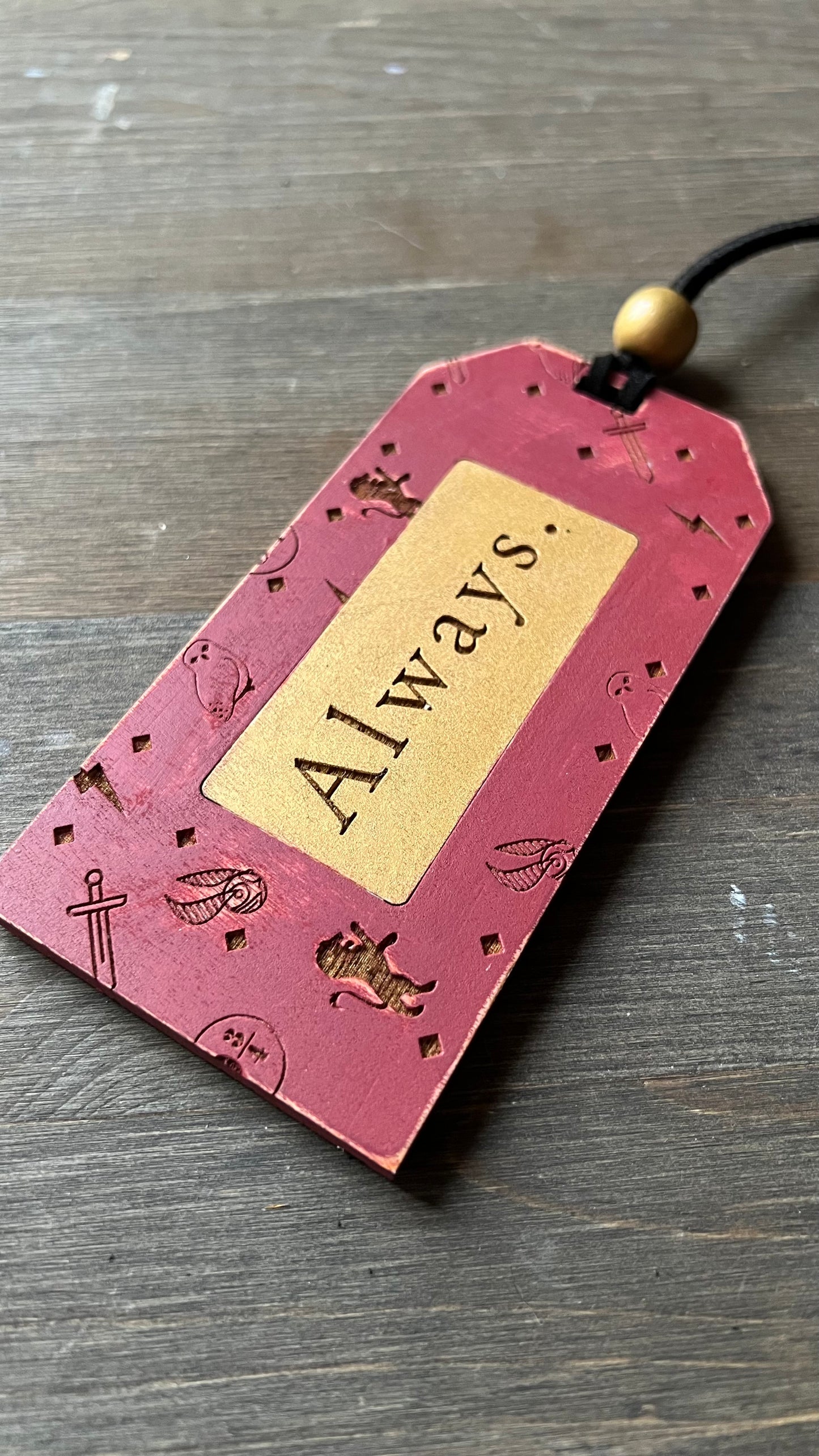 Harry Potter Hogwarts House Stocking Tag Ornaments