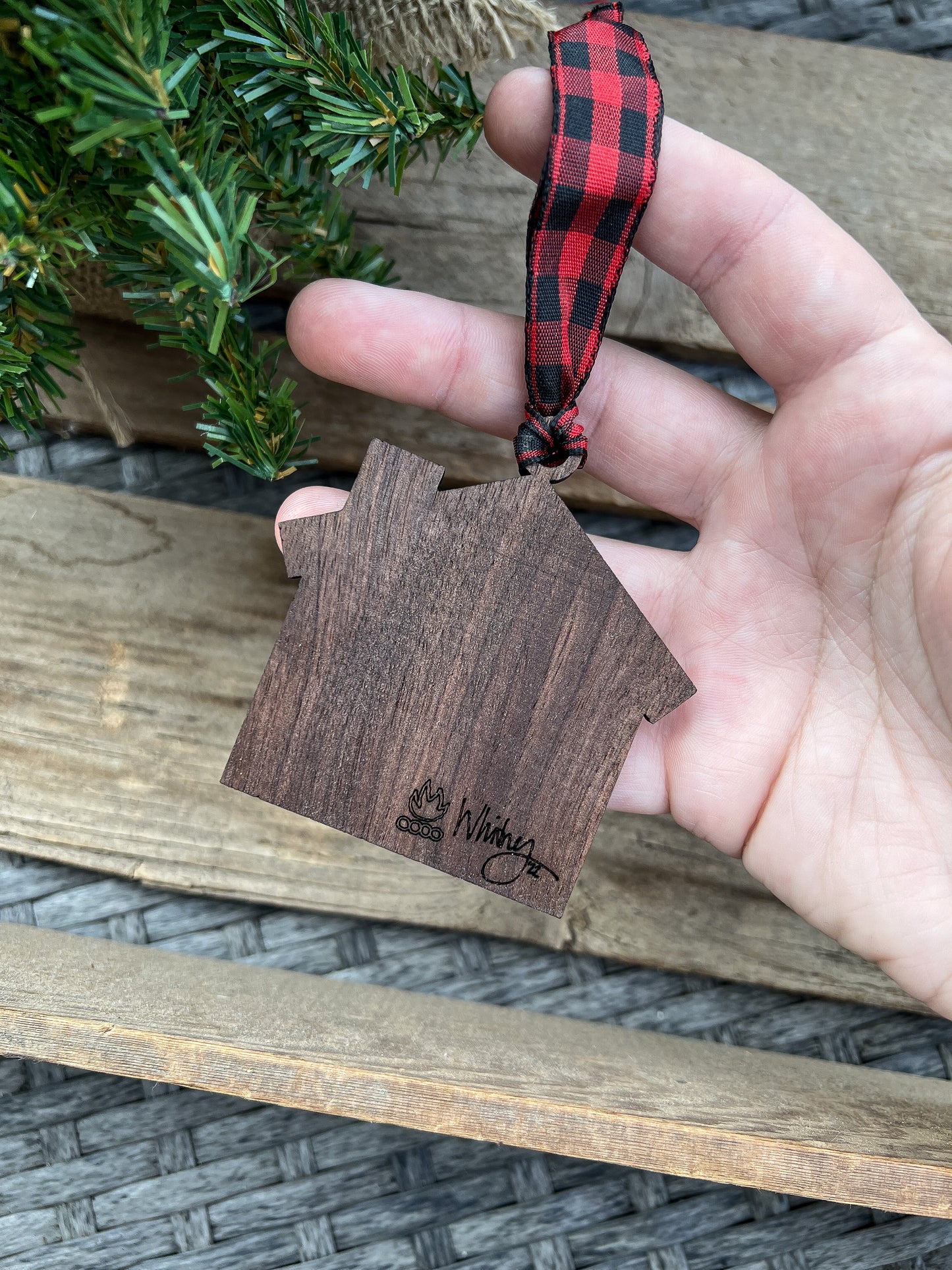 Personalized "Our First Home" Christmas Ornament