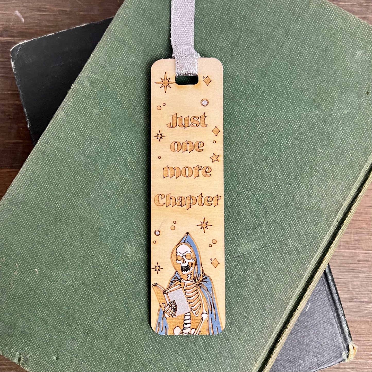 Wooden Engraved Bookmark