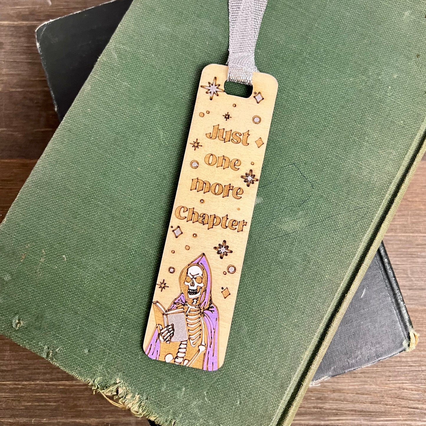 Wooden Engraved Bookmark