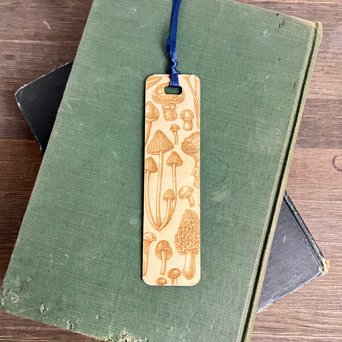 Wooden Engraved Bookmark