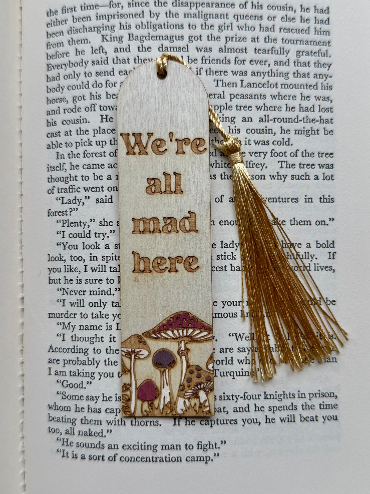 Wooden Bookmark