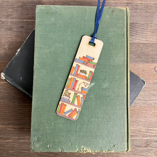 Wooden Engraved Bookmark