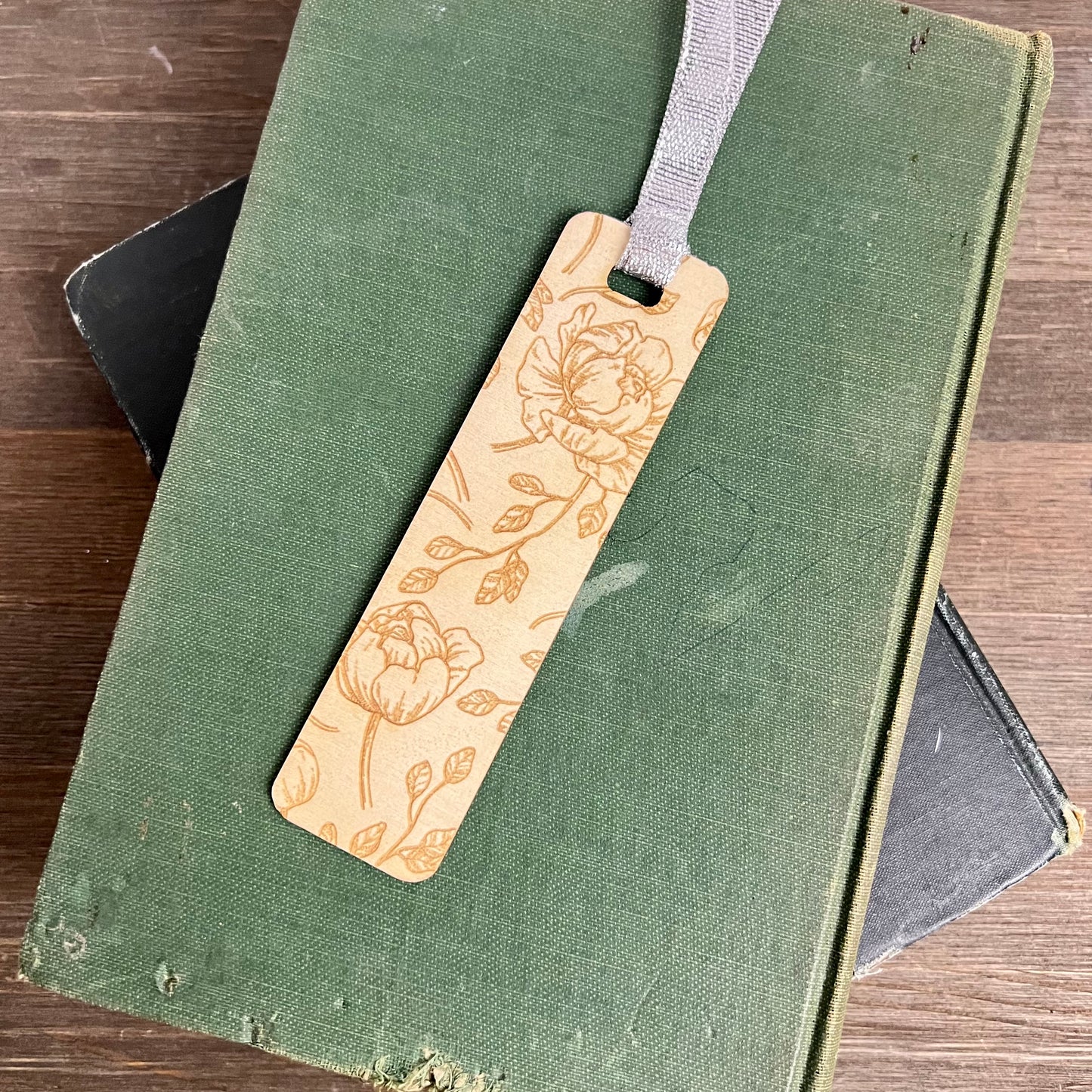 Wooden Engraved Bookmark