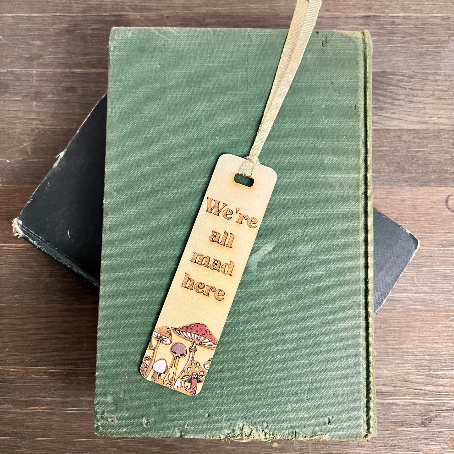 Wooden Engraved Bookmark