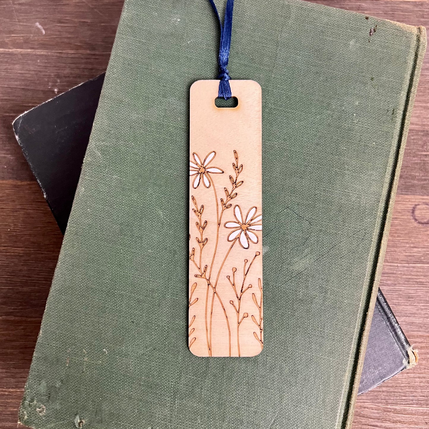 Wooden Engraved Bookmark