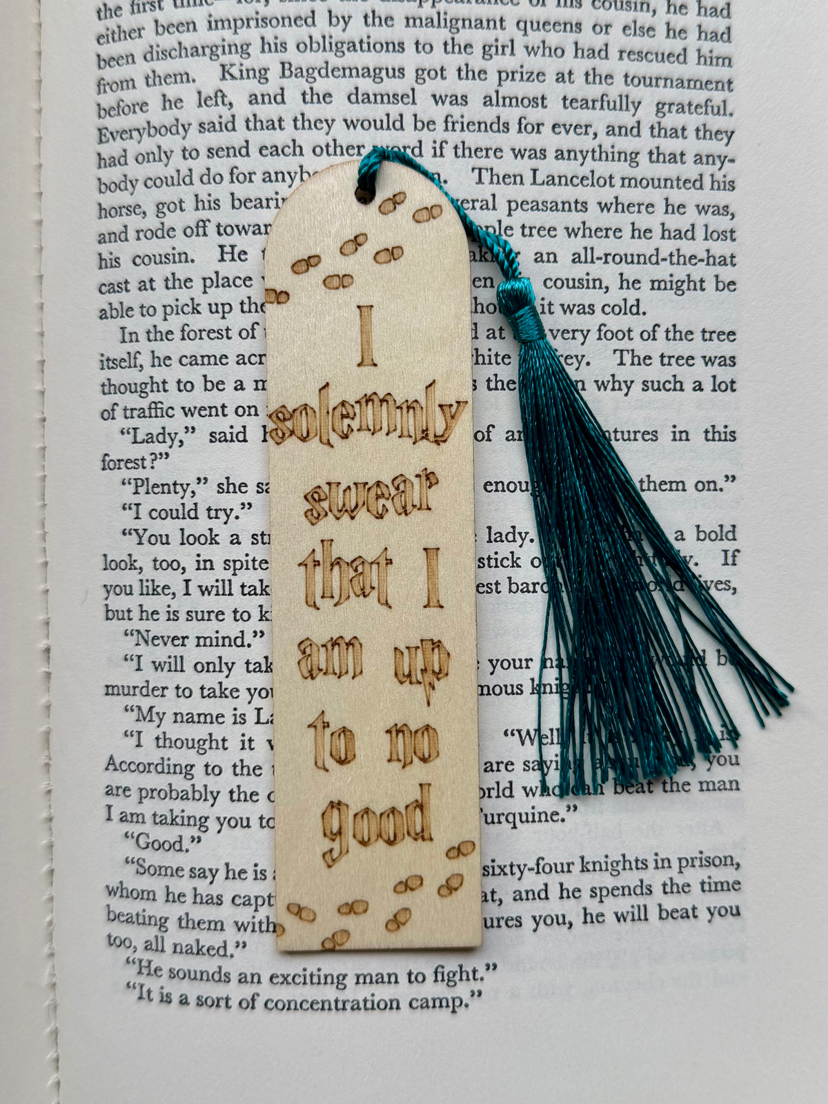Wooden Bookmark