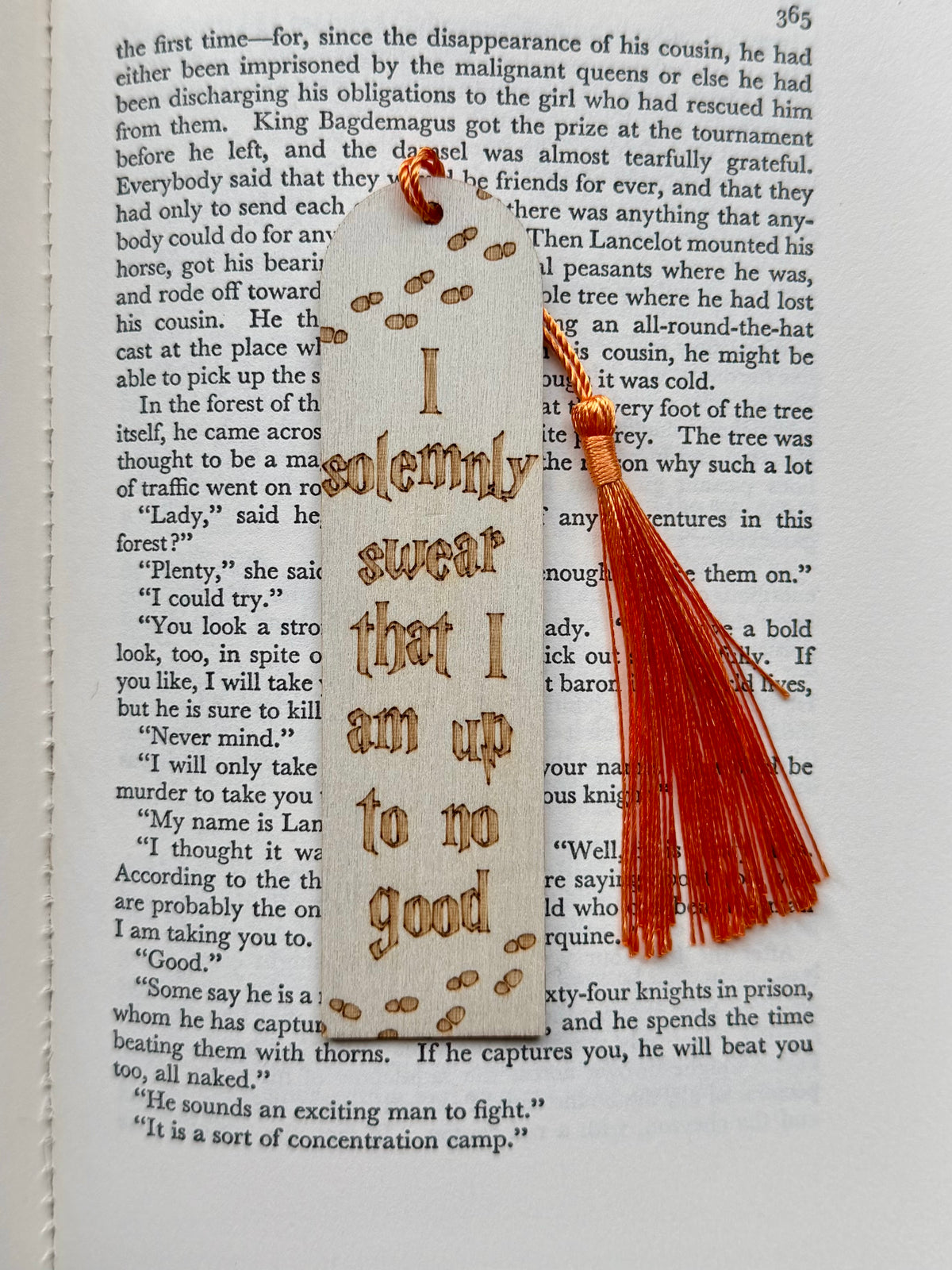 Wooden Bookmark