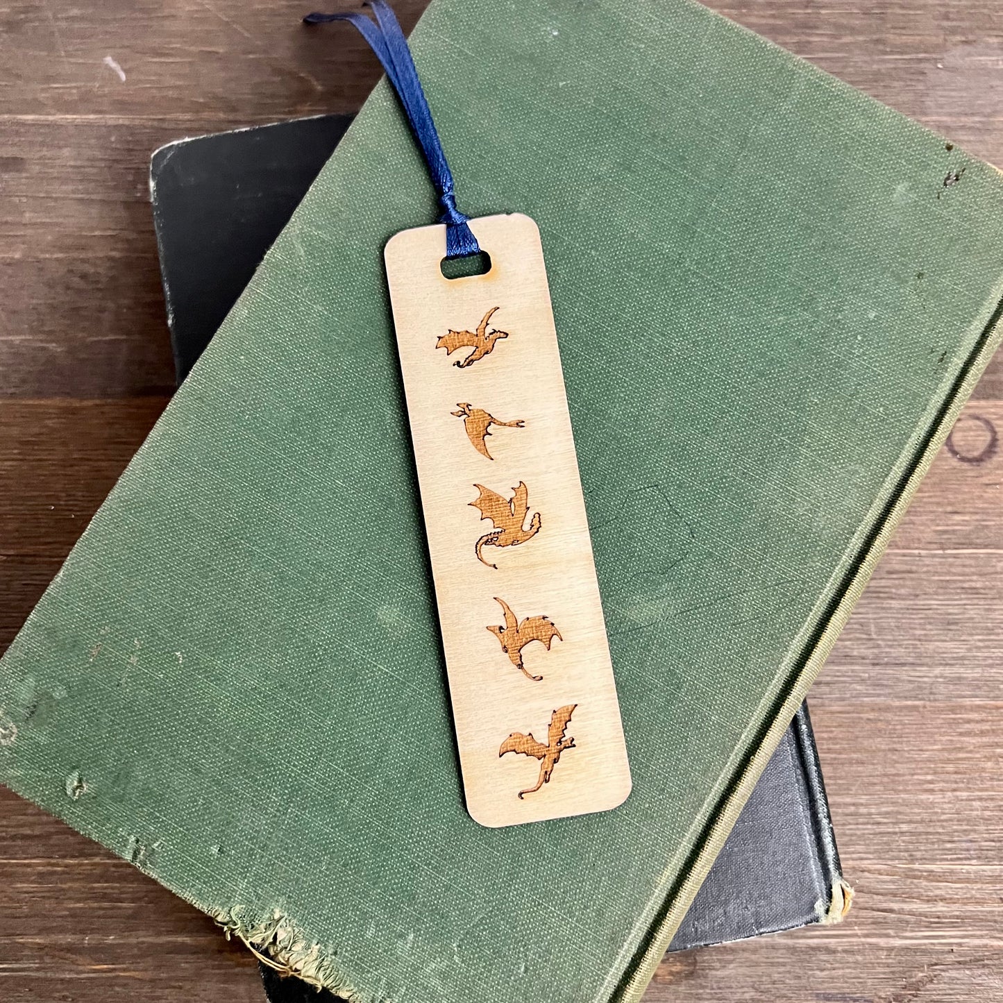 Wooden Engraved Bookmark