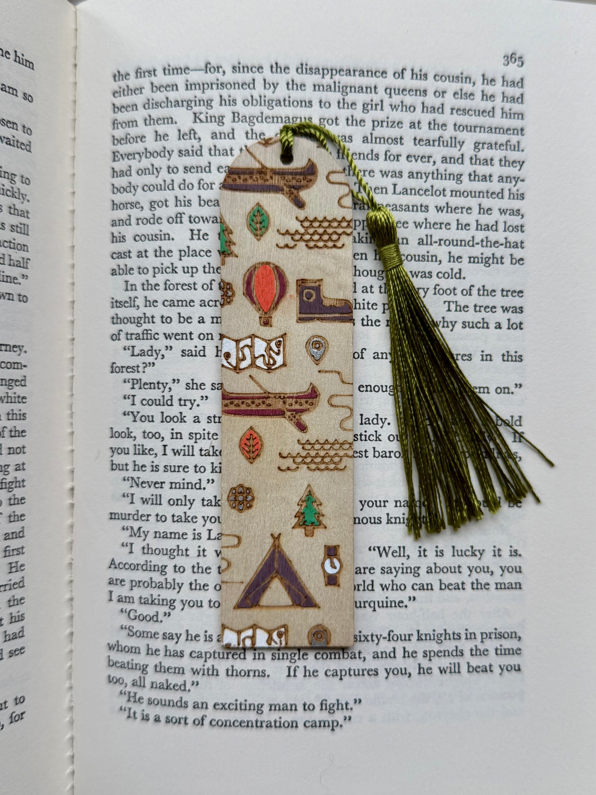 Wooden Bookmark