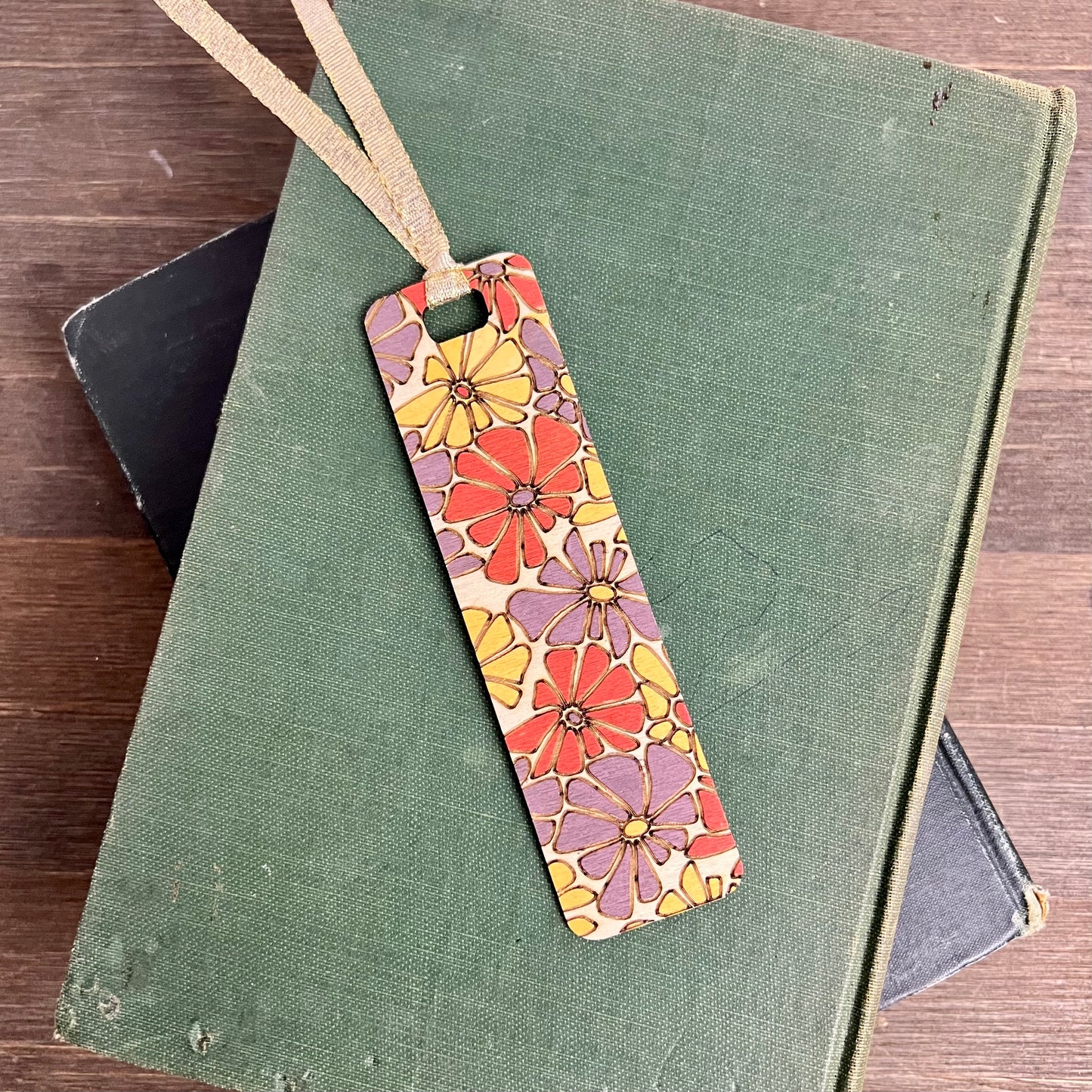 Wooden Engraved Bookmark