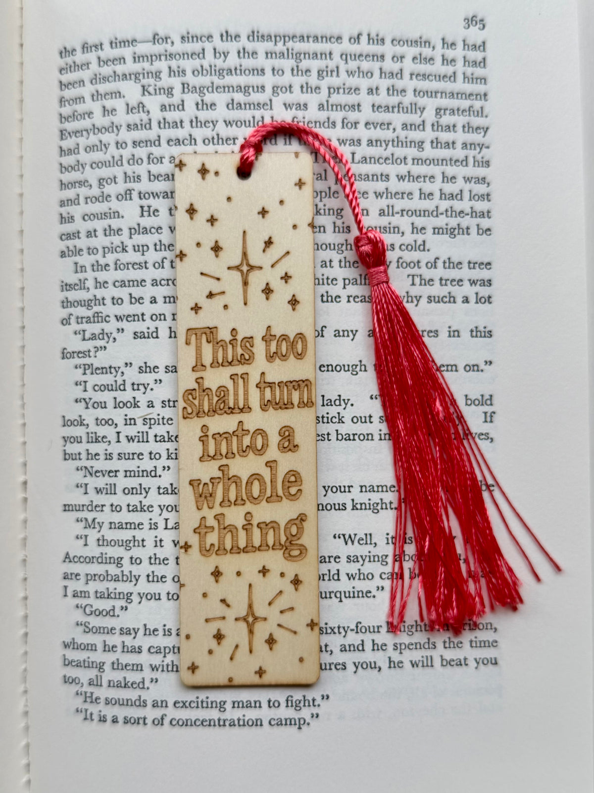 Wooden Bookmark
