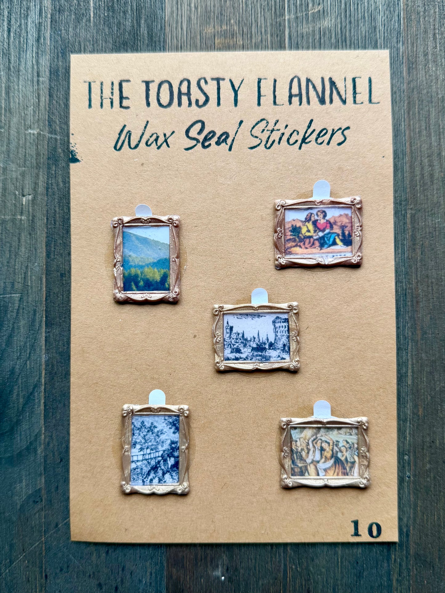 Handpoured Wax Seal Sticker Packs