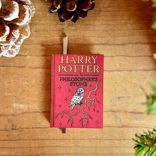 Mini Book Ornament