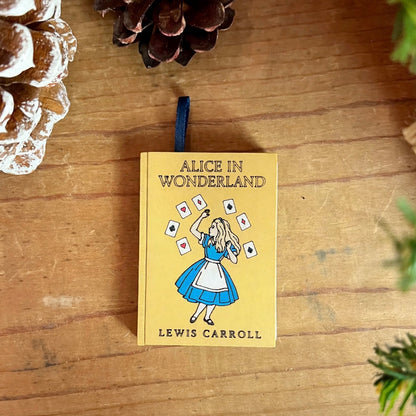 Mini Book Ornament