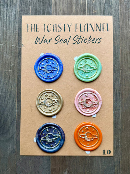 Handpoured Wax Seal Sticker Packs