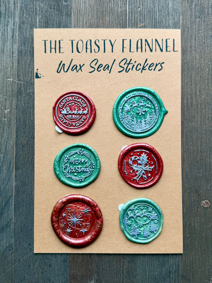 Handpoured Wax Seal Sticker Packs