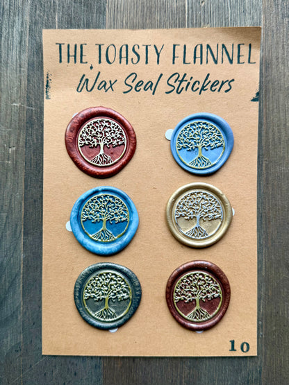 Handpoured Wax Seal Sticker Packs