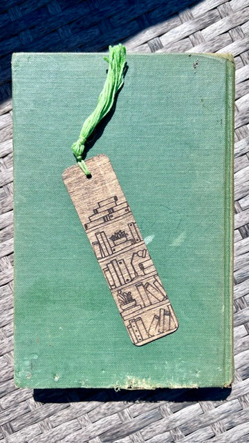 Wooden Engraved Bookmark