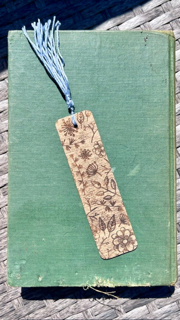 Wooden Engraved Bookmark