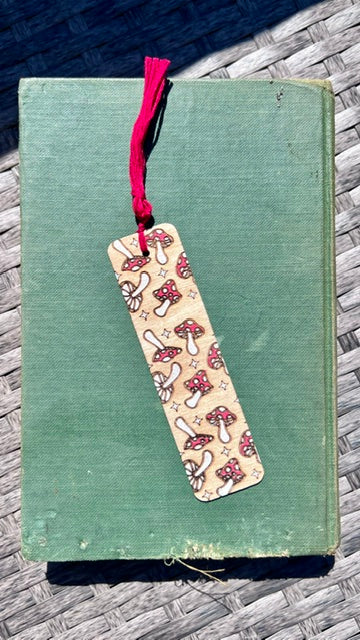 Wooden Engraved Bookmark