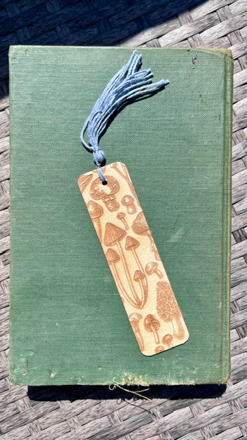 Wooden Engraved Bookmark