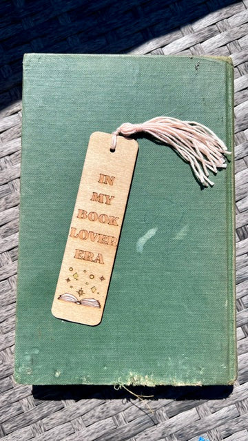 Wooden Engraved Bookmark