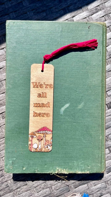 Wooden Engraved Bookmark