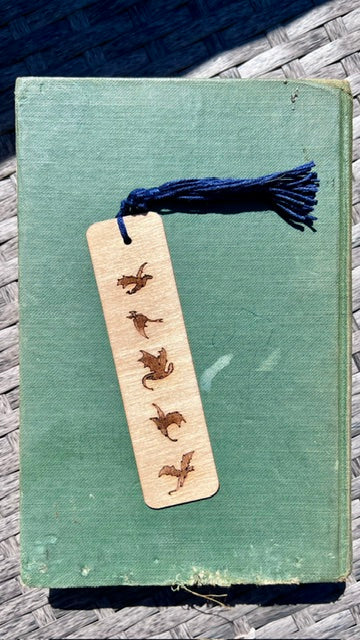 Wooden Engraved Bookmark