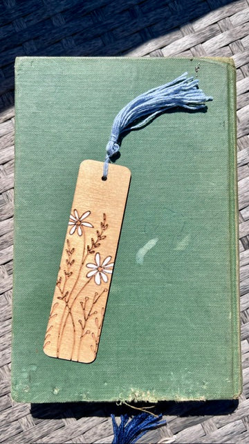 Wooden Engraved Bookmark