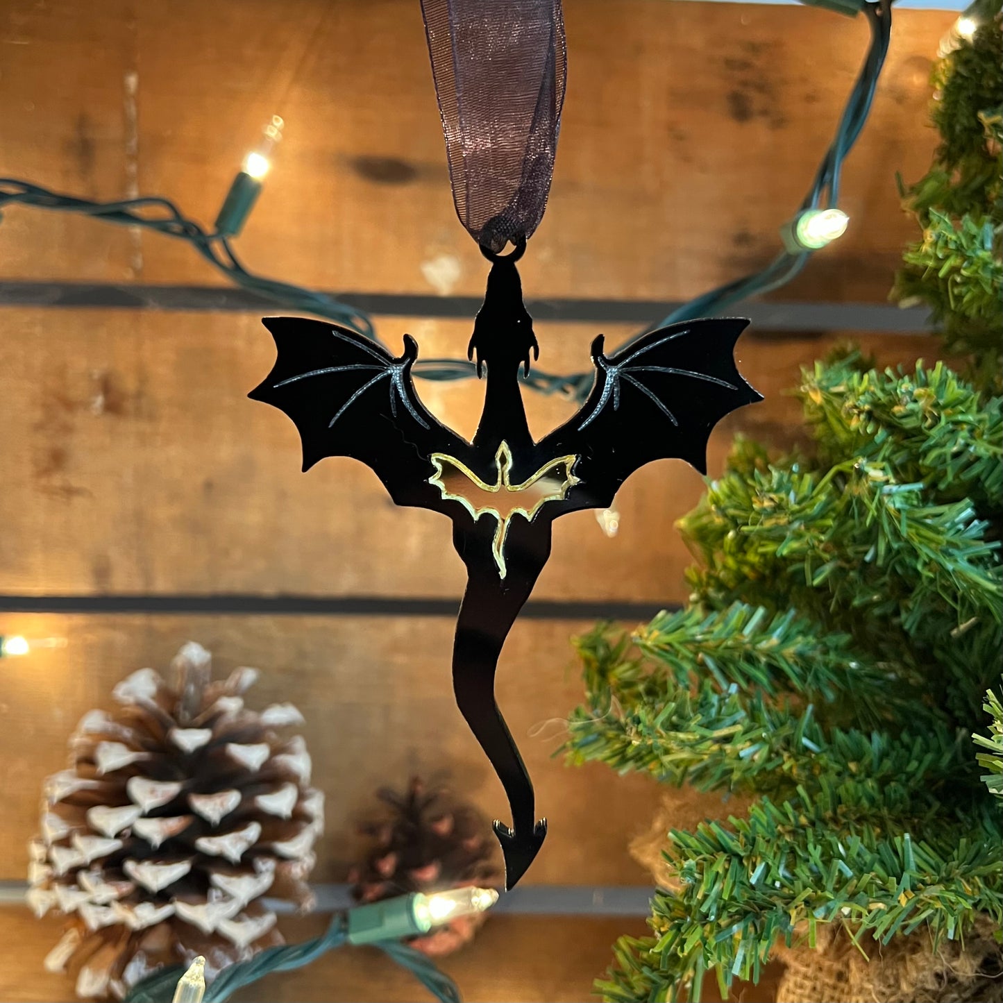 Fourth Wing Dragons Ornament