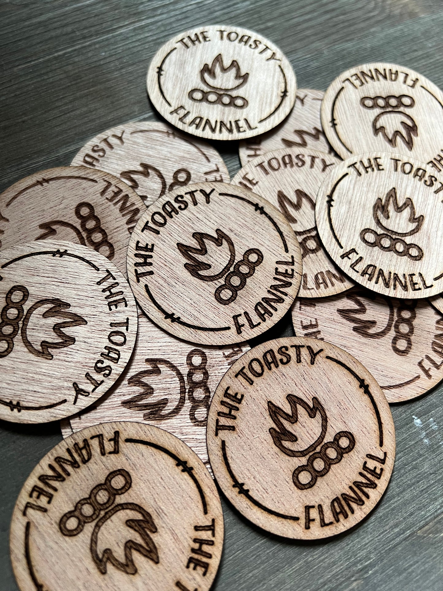 Custom Wood Stickers