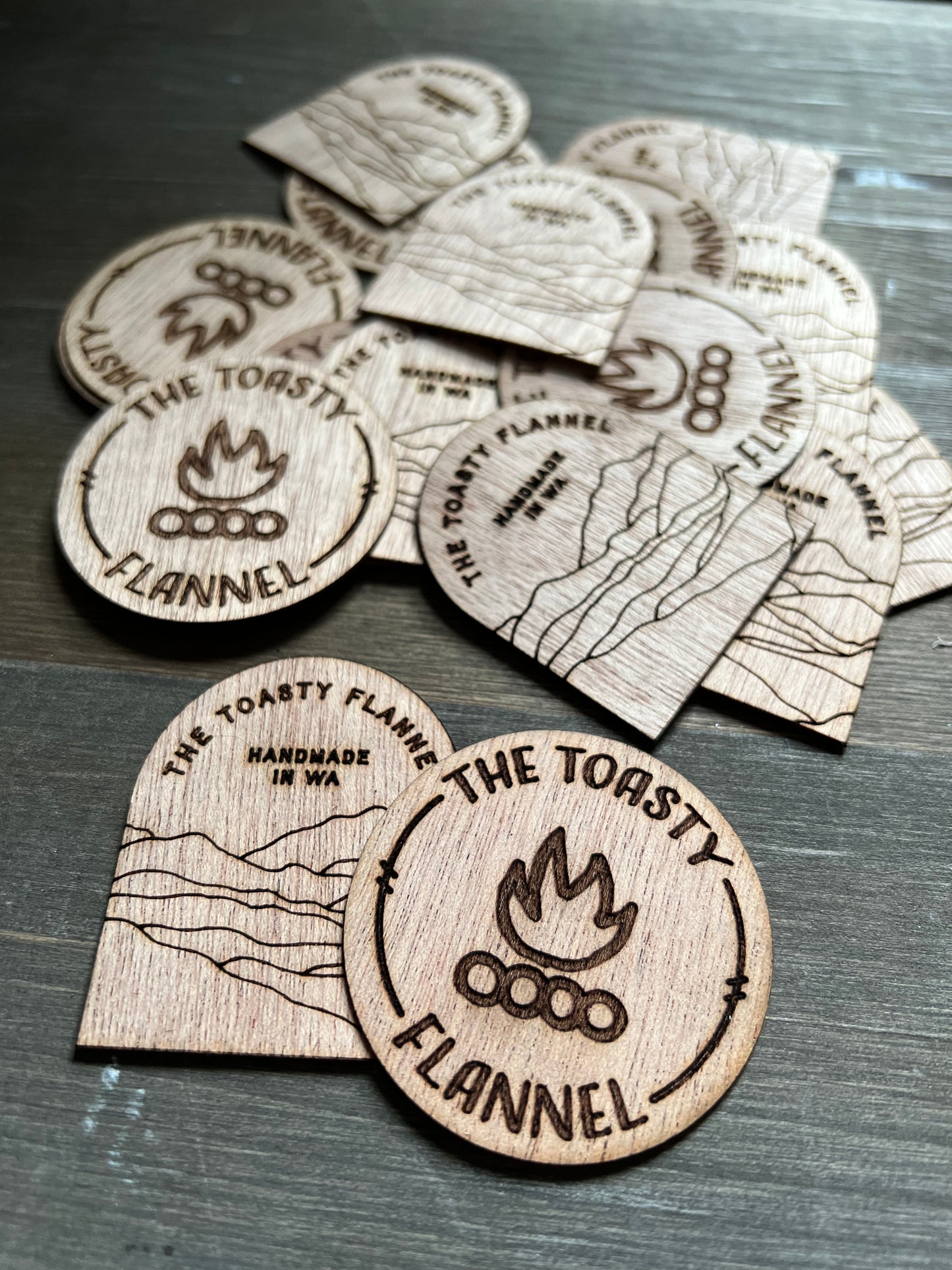 Custom Wood Stickers